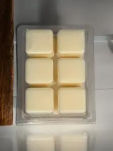 Banana scented candle wax cubes with CBD