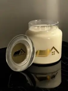 candles with CBD